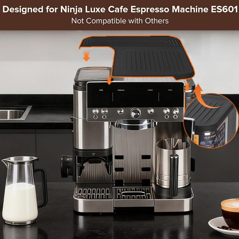 ZJSTRO Top Mat for Ninja Luxe Espresso Coffee Machine ES601 & ES701,Waterproof Non-Slip Protect Surface Food Grade Coffee Top Mat for Ninja luxe Cafe Accessories - Image 5